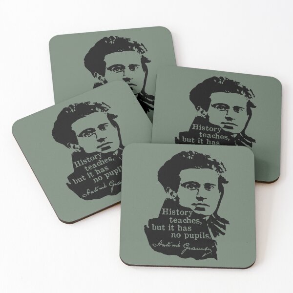 Item preview, History Teaches But It Has No Pupils - Antonio Gramsci, Socialist, Leftist designed and sold by SpaceDogLaika.
