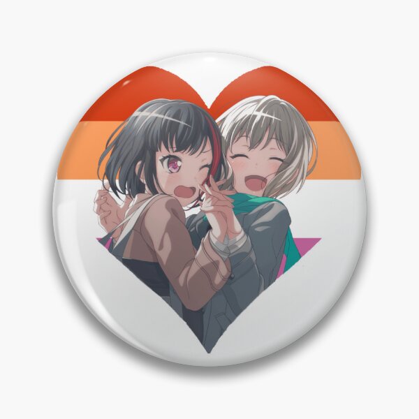 Item preview, Moca / Ran Lesbian Heart designed and sold by PlutoneArt.