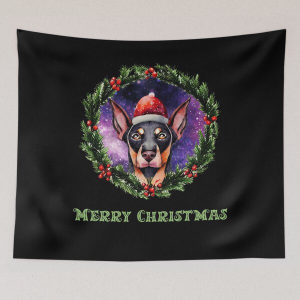 Item preview, Christmas Mini Pinscher  designed and sold by BeansHotTees.