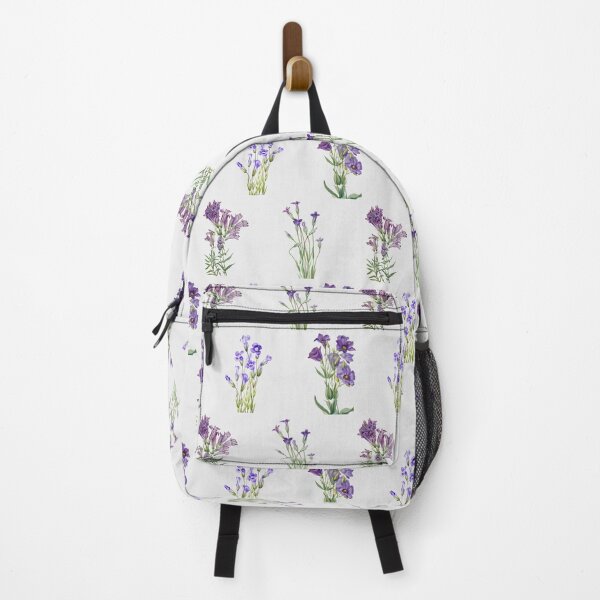Item preview, Purple Flowers Collection Sticker Pack Gentian, Purple Pentstemon, Fringed Gentian, Lisianthus designed and sold by ClassicRose.
