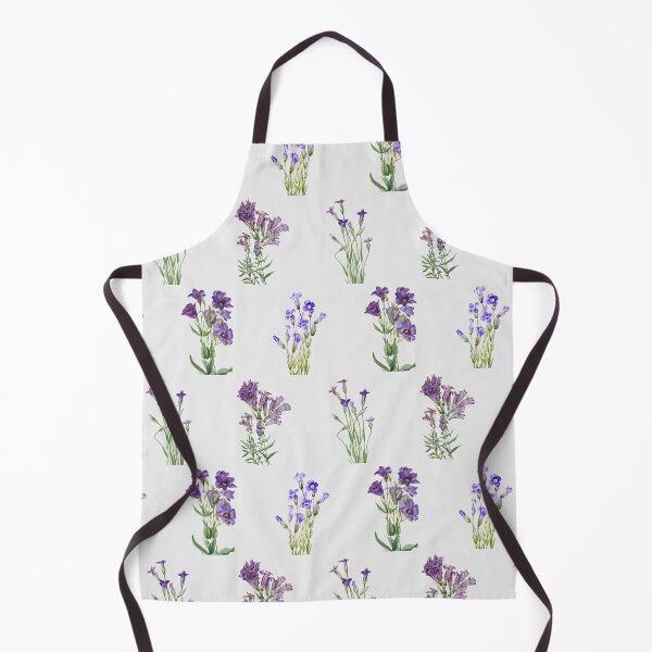 Item preview, Purple Flowers Collection Sticker Pack Gentian, Purple Pentstemon, Fringed Gentian, Lisianthus designed and sold by ClassicRose.
