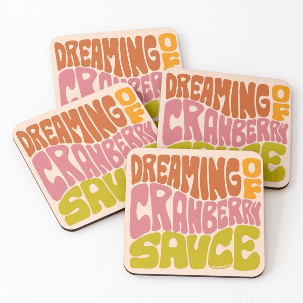 Item preview, Dreaming of Cranberry Sauce designed and sold by doodlebymeg.