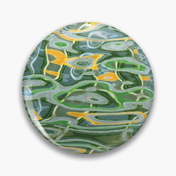 Item preview, green water circles designed and sold by Esther Frieda.