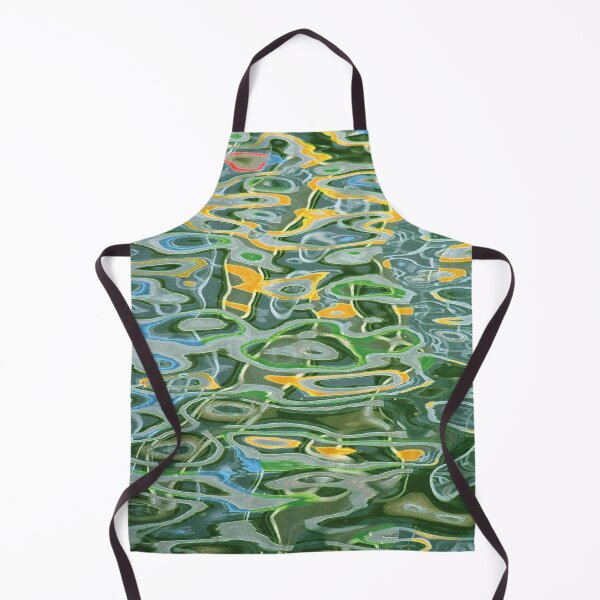 Item preview, green water circles designed and sold by Esther Frieda.