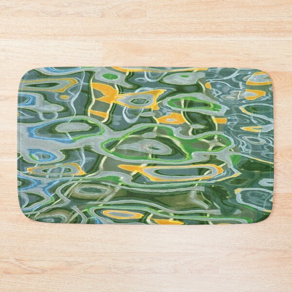 Item preview, green water circles designed and sold by Esther Frieda.
