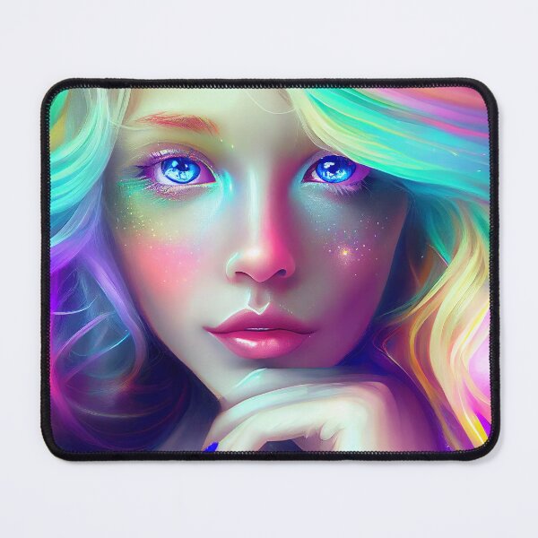 Item preview, girl reflecting many colors designed and sold by Dicoart.