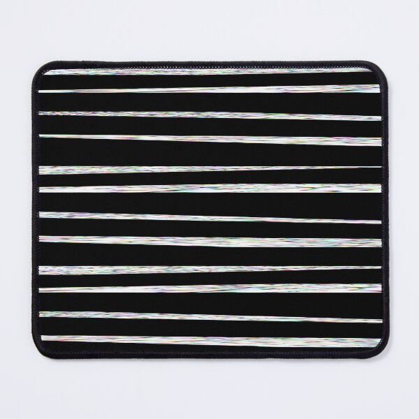 Item preview, black white noise stripes designed and sold by frauenbrauen.
