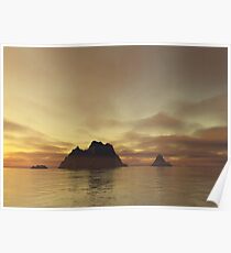 Tranquil Islands Poster