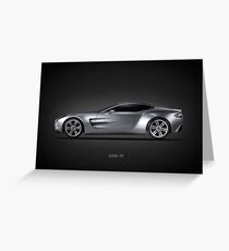 The ONE-77 Greeting Card