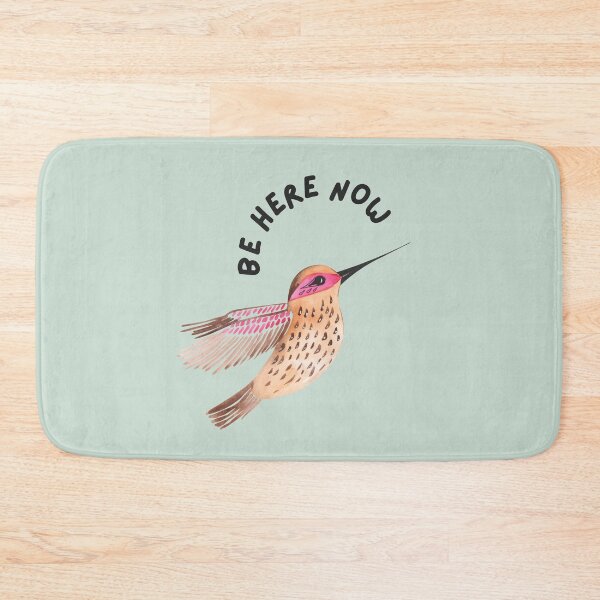 Item preview, Boho Hummingbird, Be Here Now designed and sold by BohemiWANDERS.