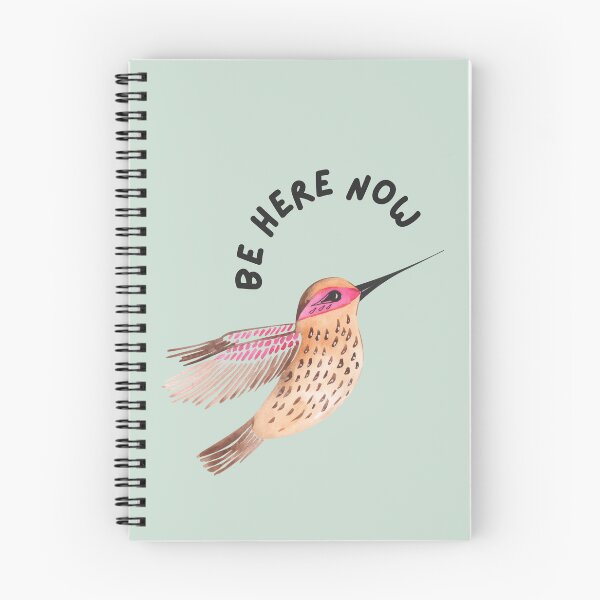 Item preview, Boho Hummingbird, Be Here Now designed and sold by BohemiWANDERS.