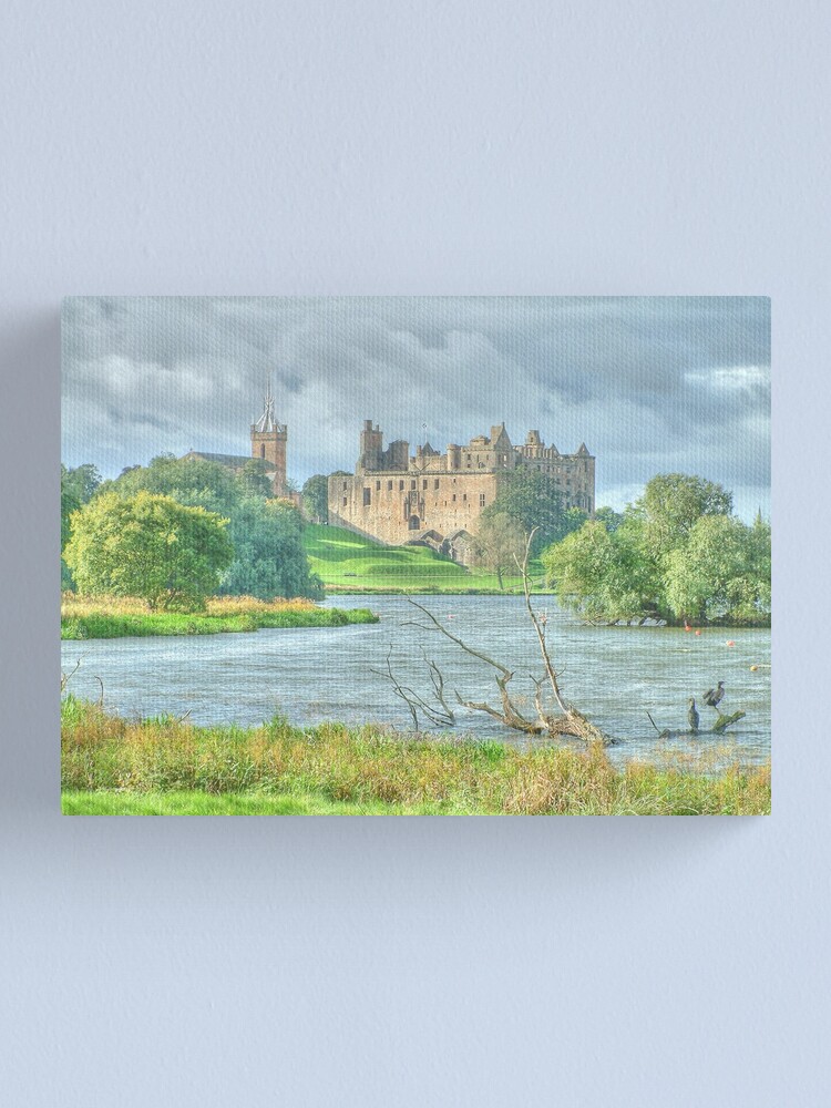 Alternate view of Linlithgow Palace HDR ( Wentworth Prison in Outlander TV series ) Canvas Print