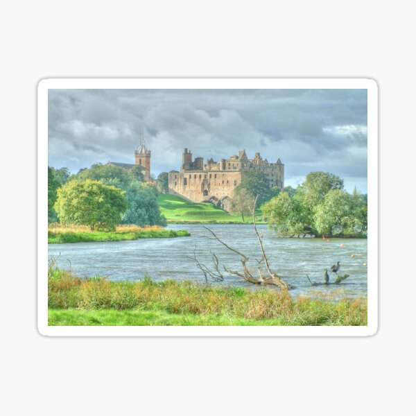Linlithgow Palace HDR ( Wentworth Prison in Outlander TV series ) Sticker