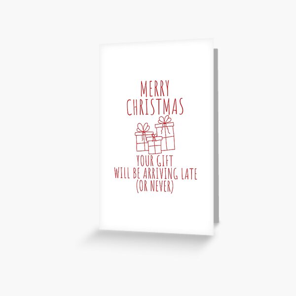 Christmas Humor. Rude, Offensive, Inappropriate Christmas Card