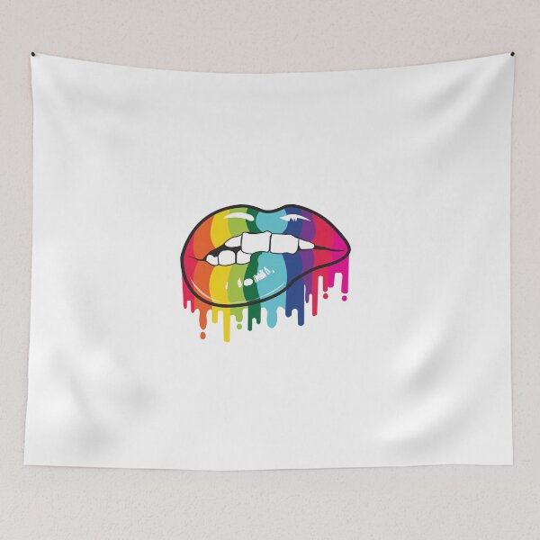 Item preview, Rainbow Dripping Lip Bite designed and sold by Designs111.