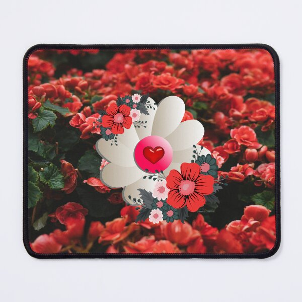 Item preview, Red Flower with Heart designed and sold by DigoCostaK7css.