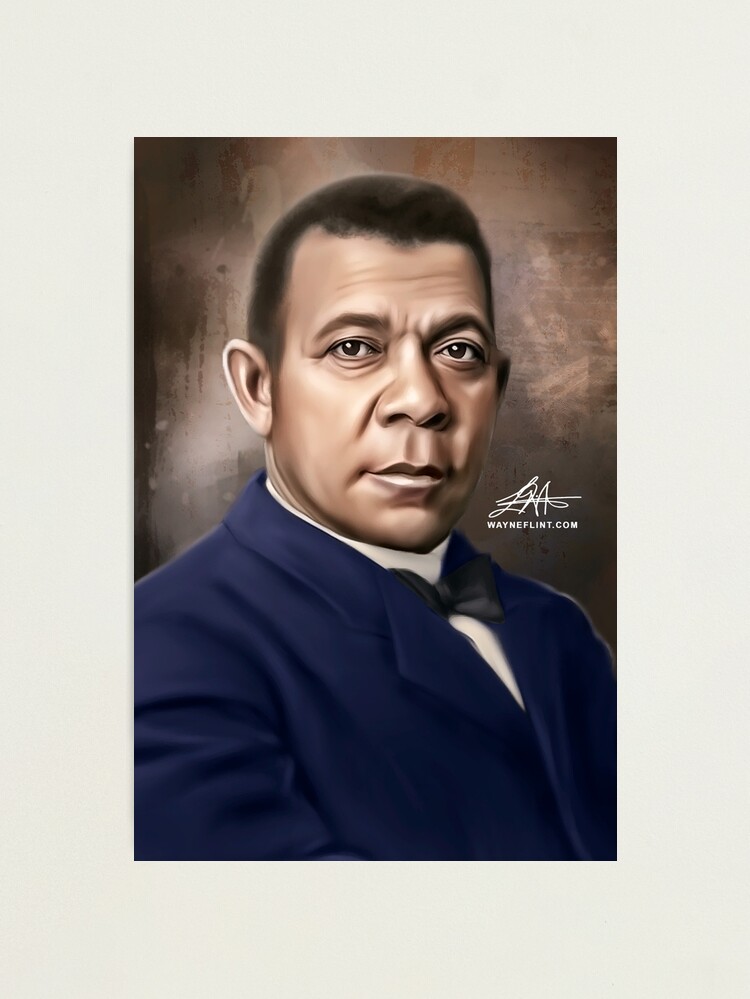 Thumbnail 2 of 3, Photographic Print, Booker T Washington designed and sold by wayneflint.