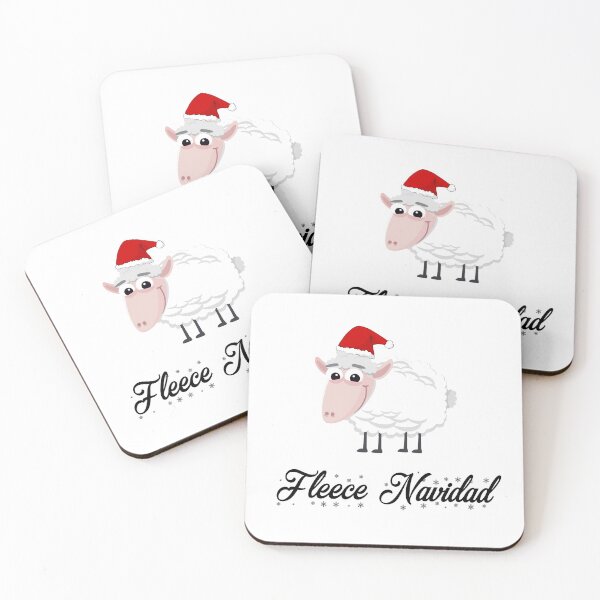 Item preview, Cartoon Sheep Fleece Navidad designed and sold by TheBestStore.