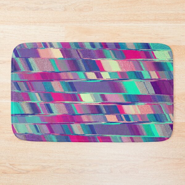 Item preview, pink purple blue colour rows designed and sold by frauenbrauen.