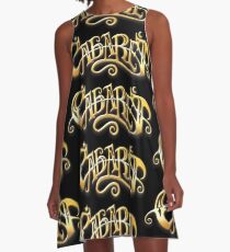 CABARET - Tittle lettering A-Line Dress