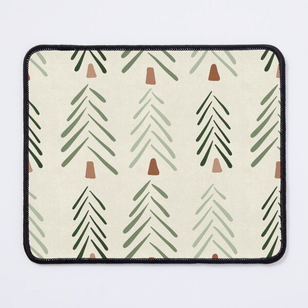 Item preview, Minimalist Herringbone Christmas Trees designed and sold by BronwynBecks.