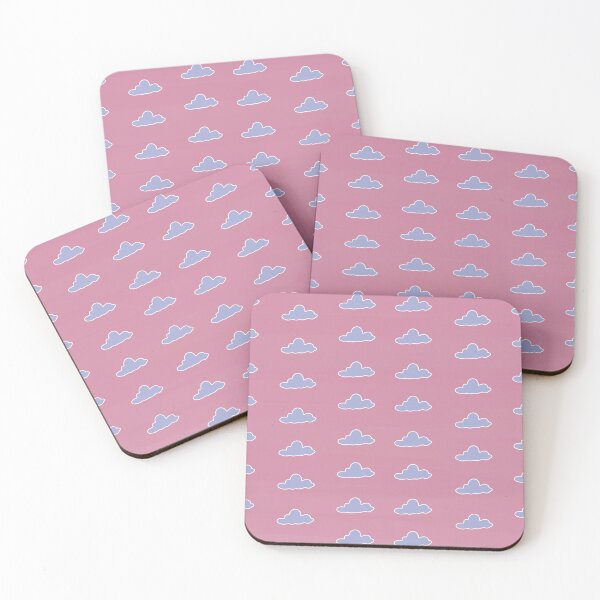 Item preview, Series of Clouds Doodle (Blue, Blended Old Rose and White) designed and sold by HijabieUkhty.