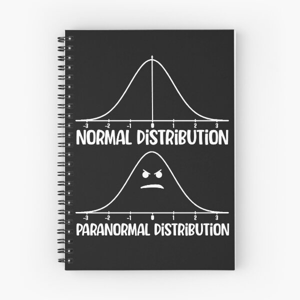 Aperçu de l'œuvre Distribution normale, conception de mèmes de distribution paranormale créée et vendue par RepublicOfFire.