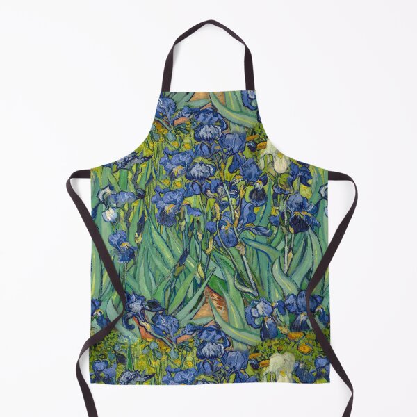 Item preview, Irises repeating pattern using a work of Van Gogh released to the public designed and sold by sandpaperdaisy.