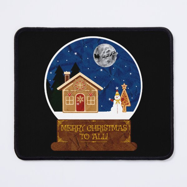 Item preview, Christmas Globe - Merry Christmas To All! designed and sold by Batty4Boba.