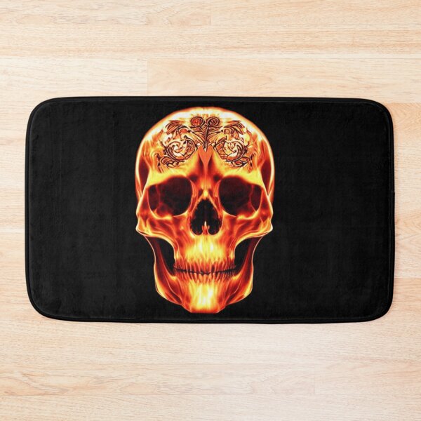 Item preview, Golden Etched Skull designed and sold by Aerialyn.