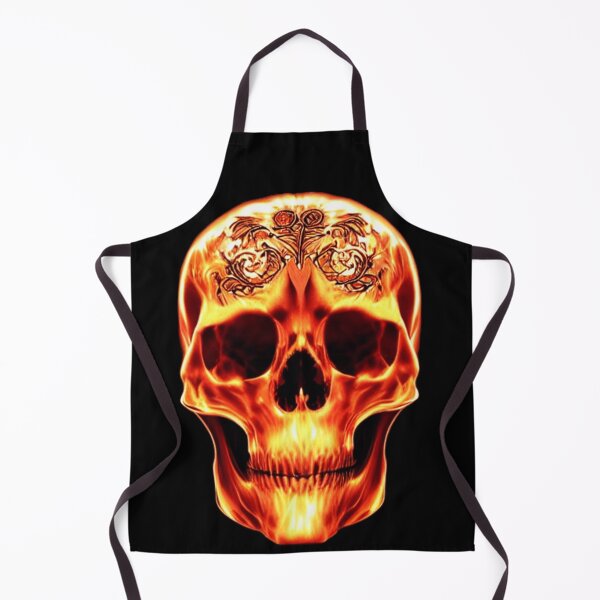 Item preview, Golden Etched Skull designed and sold by Aerialyn.