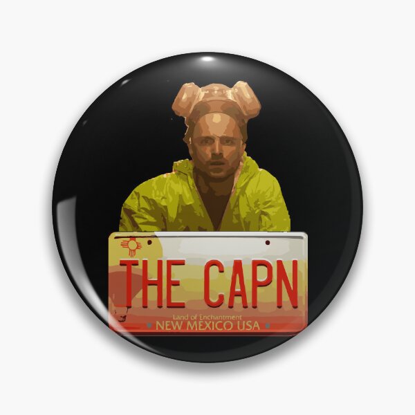 Item preview, Jesse Pinkman Breaking Bad - The Capn License Plate Design designed and sold by cjd1017.
