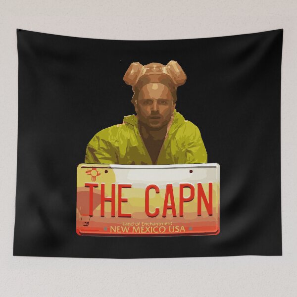 Item preview, Jesse Pinkman Breaking Bad - The Capn License Plate Design designed and sold by cjd1017.