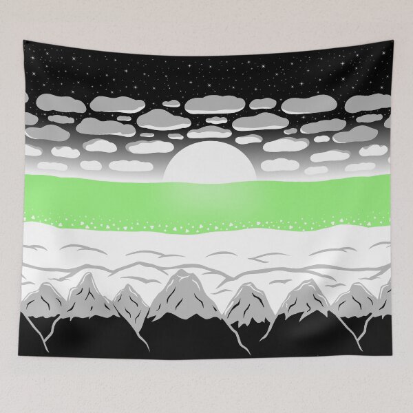 Item preview, Agender Arctic Ascent designed and sold by StephOBrien.