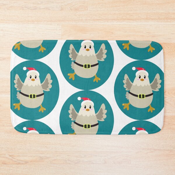 Item preview, Linda gallina navideña buscando sus huevitos designed and sold by FrancikoArt.