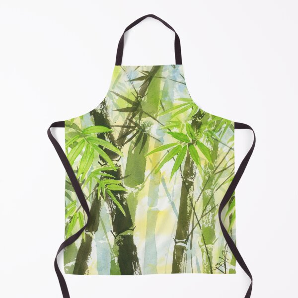 Item preview, Bright Green Bamboo Forest designed and sold by WaterStrokesArt.