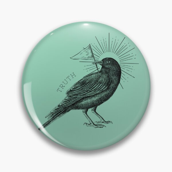 Item preview, The Wisdom of A Vintage Crow designed and sold by BohemiWANDERS.