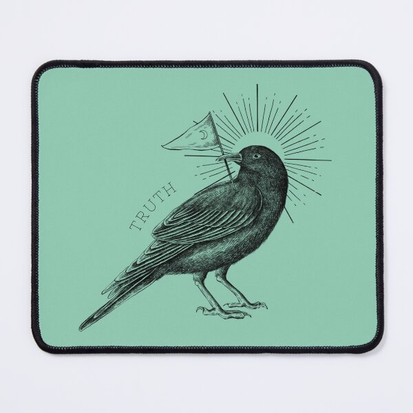 Item preview, The Wisdom of A Vintage Crow designed and sold by BohemiWANDERS.