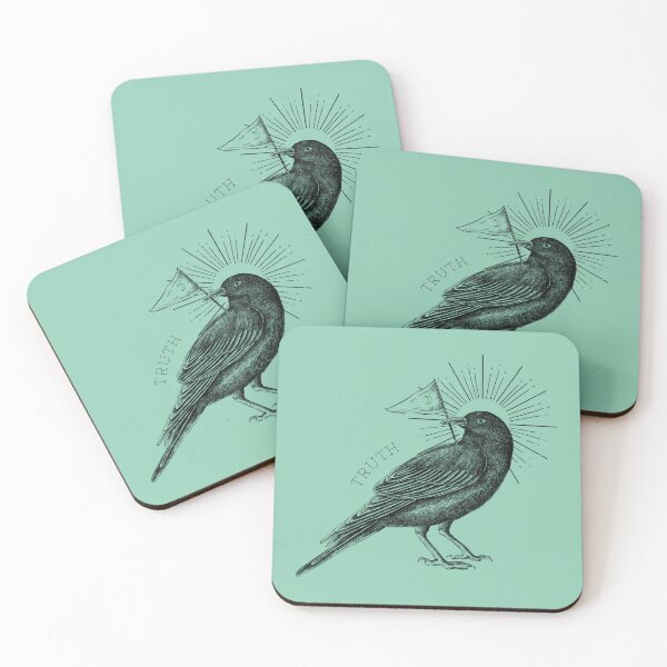Item preview, The Wisdom of A Vintage Crow designed and sold by BohemiWANDERS.