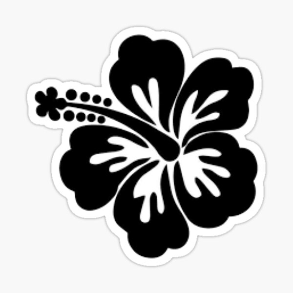 Hibiscus Sticker