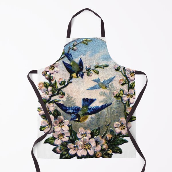 Artikelvorschau, Vintage fliegende Vögel mit Blumen entworfen und verkauft von tomorrowsart.