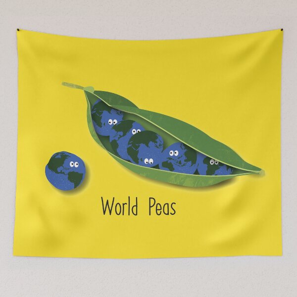 Item preview, World Peas designed and sold by Treich Design.