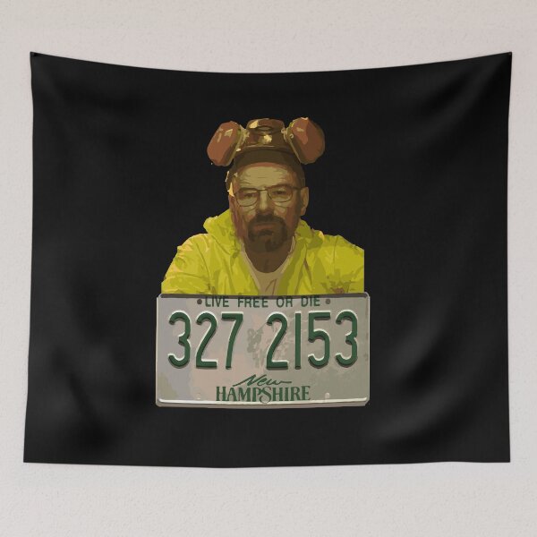 Item preview, Walter White Breaking Bad License Plate Design designed and sold by cjd1017.