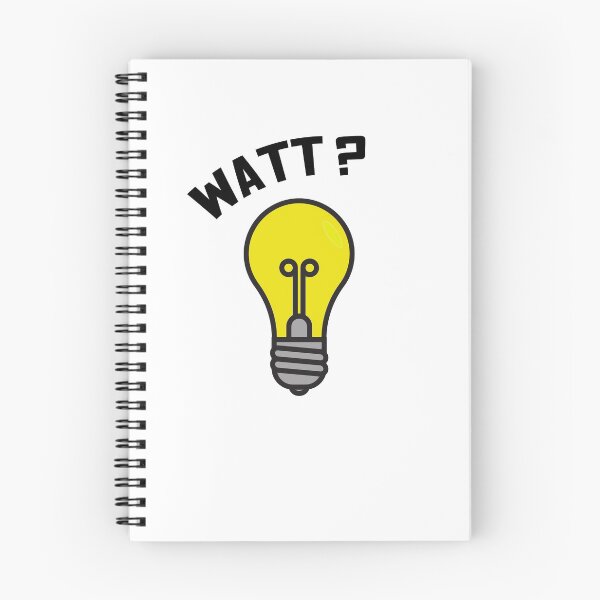 Item preview, WATT?? Light Bulb Pun - Electrical Engineering Design designed and sold by BudinInnovation.