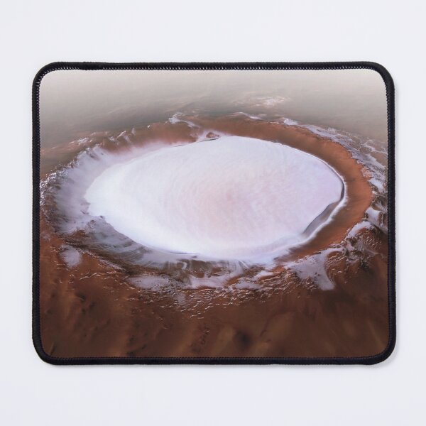 Item preview, Mars Korelev Crater ultra-HD perspective view! designed and sold by Pablo Carlos Budassi.