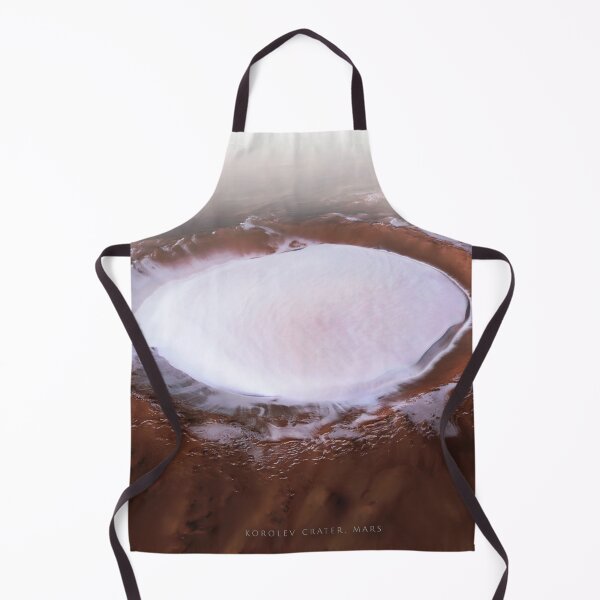 Item preview, Mars Korelev Crater ultra-HD perspective view! designed and sold by Pablo Carlos Budassi.