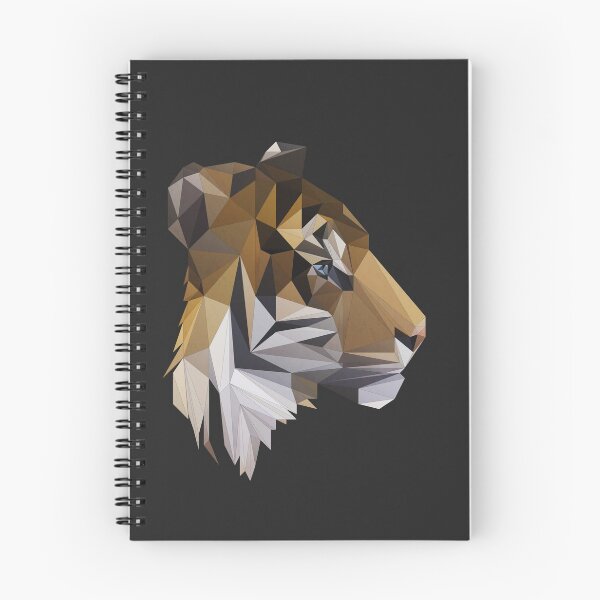 Item preview, Polygon tiger face designed and sold by Maja Andreassen.