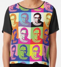 ruth bader ginsburg Chiffon Top