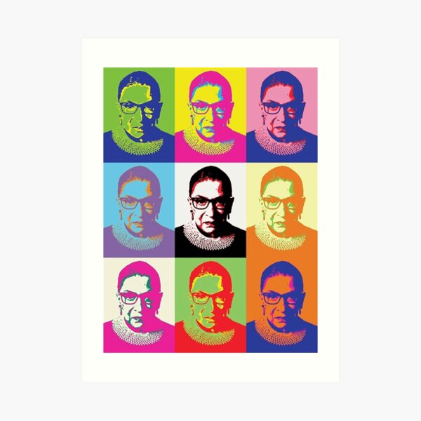 ruth bader ginsburg Art Print