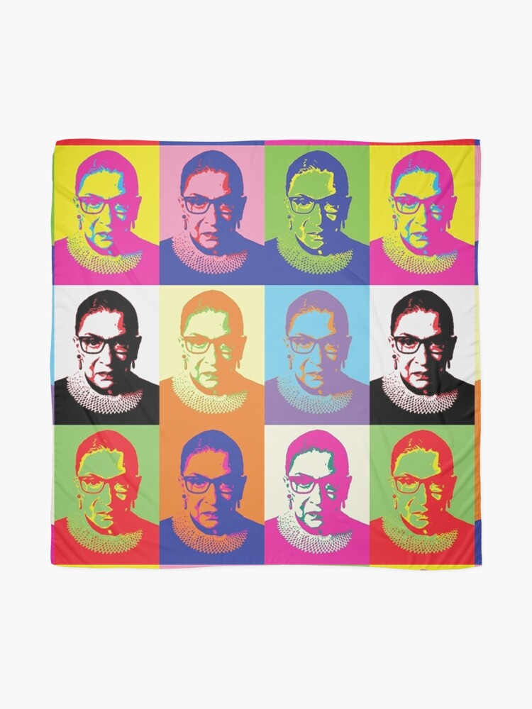 Alternate view of ruth bader ginsburg Scarf